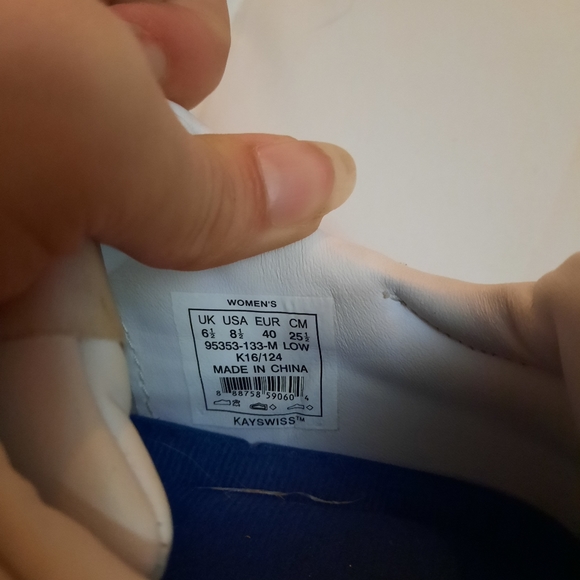 Womens K-SWISS sneakers size 8.5 - Picture 3 of 6